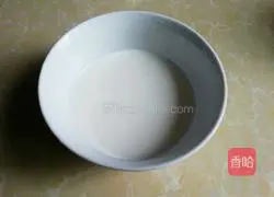 Illustration of making homemade egg tart water 2