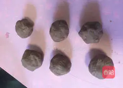 Illustration of how to make bean paste snack buns 8