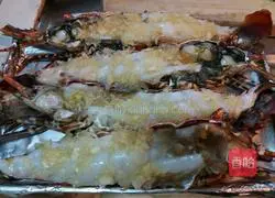 Cheese Baked Illustration of how to make lobster 2