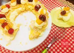 Durian Garland Puffs Recipe Illustration 13