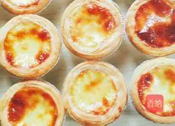 Home version of egg tart recipe 4