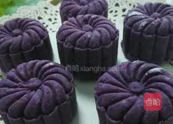 Purple Sweet Potato Mooncake Recipe Illustration 15