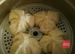 Illustration of how to make fancy bean paste buns 14