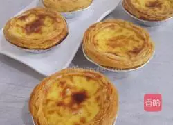 Illustration of how to make egg tarts 8
