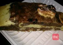 Illustration of how to make Haakon pie (traditional iron plate version of Haakon cake) 13