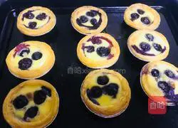Blueberry Egg Tart Recipe 7