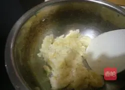 Illustration of how to make banana pie 1