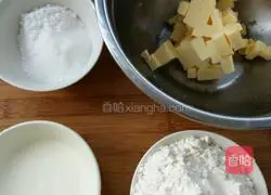 Illustration of how to make light cream cookies 1