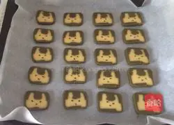 Illustration of how to make cute dog biscuits 14