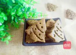 Illustration of how to make pine biscuits 10