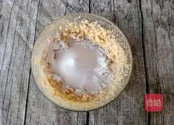 Illustration of how to make raisin oatmeal cookies 8