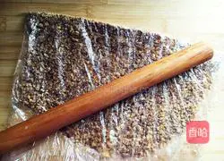 Illustration of how to make walnut cake 1