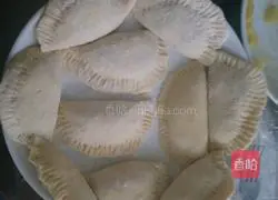 Illustration 3 of how to make apple pie (shaped like a dumpling)