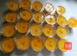 Yellow Peach Mousse Cake Cup Recipe Illustration 14