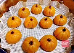 Illustration of making glutinous rice pumpkin 10