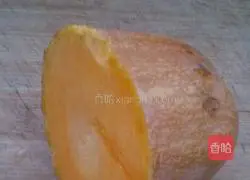 Illustration of how to make pumpkin rice cereal 3