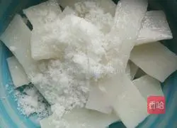 Yam and Purple Sweet Potato Cake Recipe Illustration 7