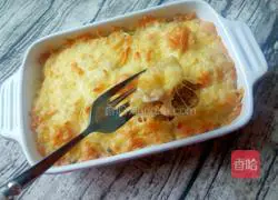 Cheese Baked Rice Recipe Illustration 12