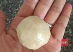 Illustration of how to make peach cake 8