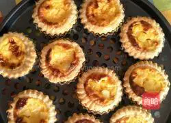 Pineapple Egg Tart Recipe Illustration 11
