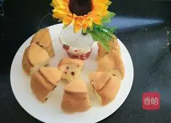 Cranberry Glutinous Rice Chiffon Cake Recipe Illustration 24