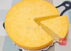 Illustration of how to make eight-inch chiffon cake 17