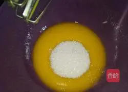 Illustration of making jam cake 4