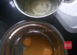 Illustration of how to make chiffon cake 2