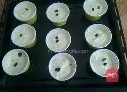 Red Bean Cup Cake Recipe Illustration 11