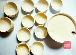 Illustration of how to make egg tarts that are more tender than KFC 4