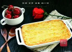 Illustration of how to make shepherd's pie 13