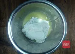 Illustration of making condensed milk biscuits 3