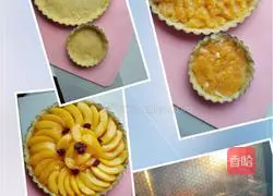 Yellow Peach Orange Pie Recipe Illustration 3