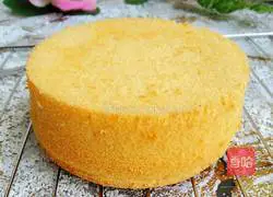 Illustration of how to make chiffon cake 8