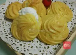 Illustration of how to make cream puffs 17