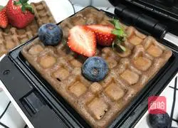 Chocolate Waffles Recipe Illustration 7