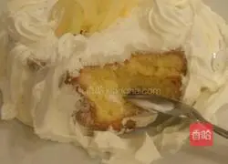 Illustration of how to make six-inch chiffon cake 15