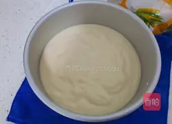 Illustration of how to make chiffon cake 8