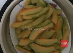 Illustration of how to make fried pumpkin cake 2