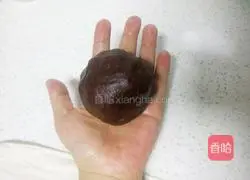 Illustration of how to make crispy coffee bean biscuits 5