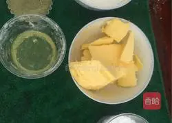 Illustration of making matcha cookies 1