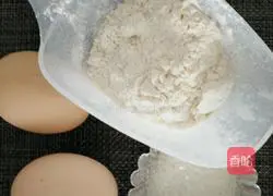 Illustration of how to make egg biscuits 1