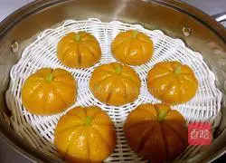 Illustration of how to make steamed pumpkin cake 10