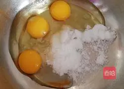 Illustration of how to make sponge cake (whole egg version) 3