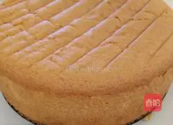 Illustration of how to make chiffon cake 11