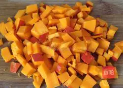 Illustration of how to make pumpkin porridge 2