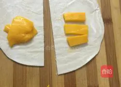 Illustration of how to make banana pie and mango pie 1