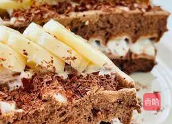 【Reduce Fat recommendation] Illustration of how to make low-calorie black forest sandwich waffles 8