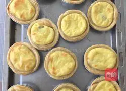 Portuguese-style whipped cream egg tart recipe 8