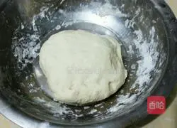 Illustration of how to make stuffed purple potato buns 4